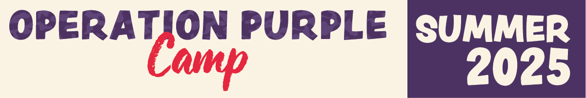 OPC-Summer2025-Web-Header Operation Purple Camp Summer 2025